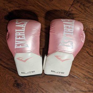 Everlast boxing gloves, like new 12oz.